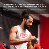 BSN uso en gimnasio Syntha-6 apoyo proteico post entrenamiento