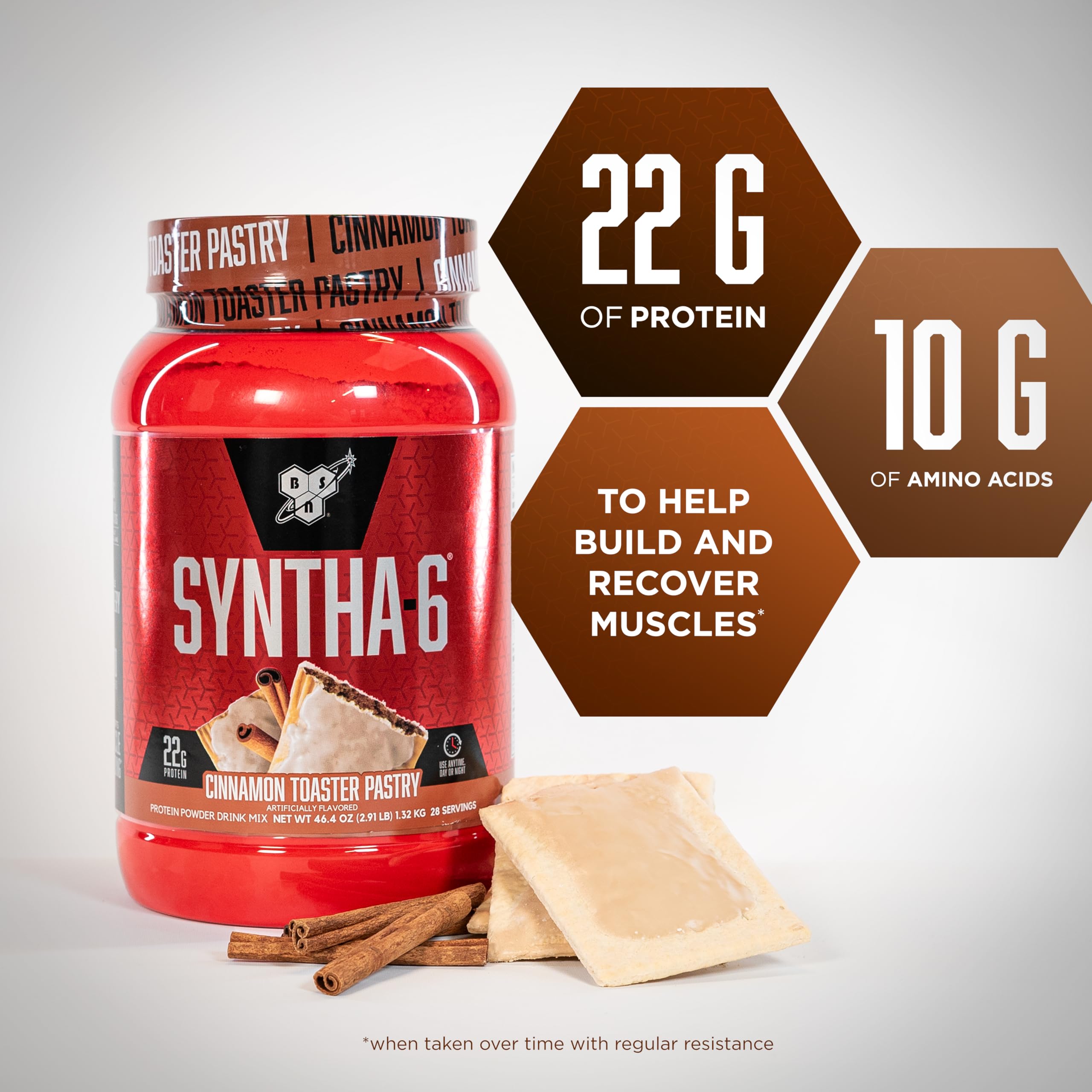 BSN batido servido en vaso cremoso, muestra consistencia tipo milkshake
