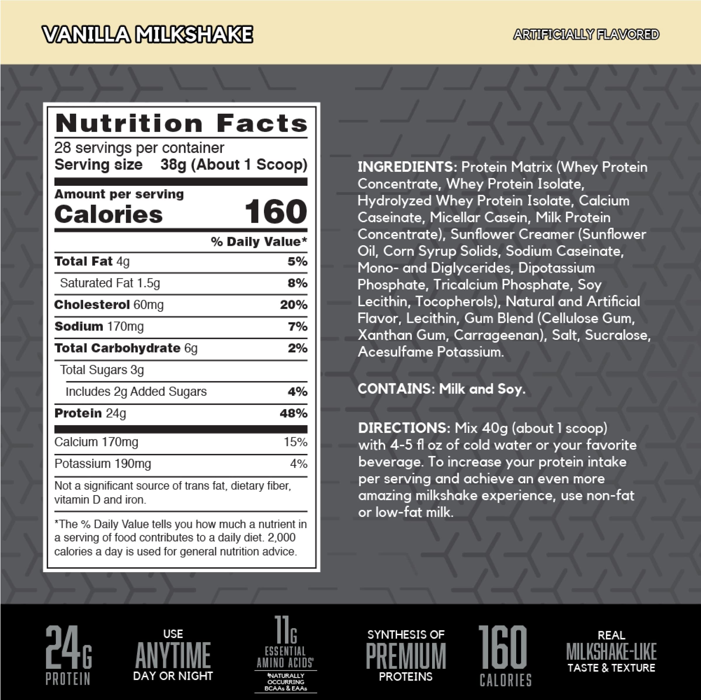 BSN vaso con batido Syntha-6 Edge vainilla listo para consumo
