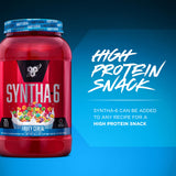 BSN etiqueta de ingredientes mostrando fuentes proteicas clave