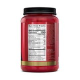 BSN etiqueta nutricional cercana mostrando proteínas, fibra y azúcares bajos