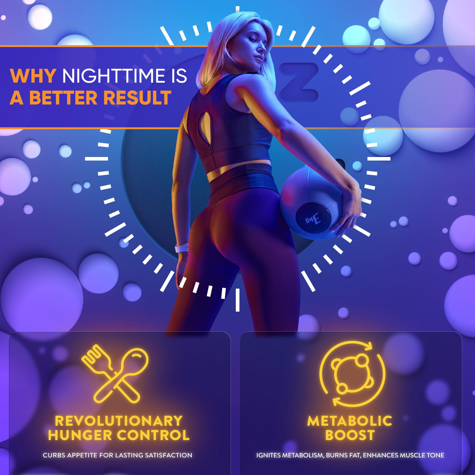 BTQ BIOTEQUE LAB gotas servidas en cuchara, muestra facilidad de uso nocturno