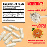 BUBS Naturals cápsulas en mano para visualizar la porción fácil