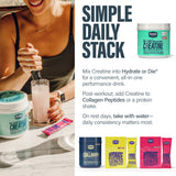 BUBS Naturals Creapure® en detalle que resalta calidad del ingrediente