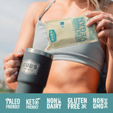 BUBS Naturals batido proteico con efecto de textura más densa