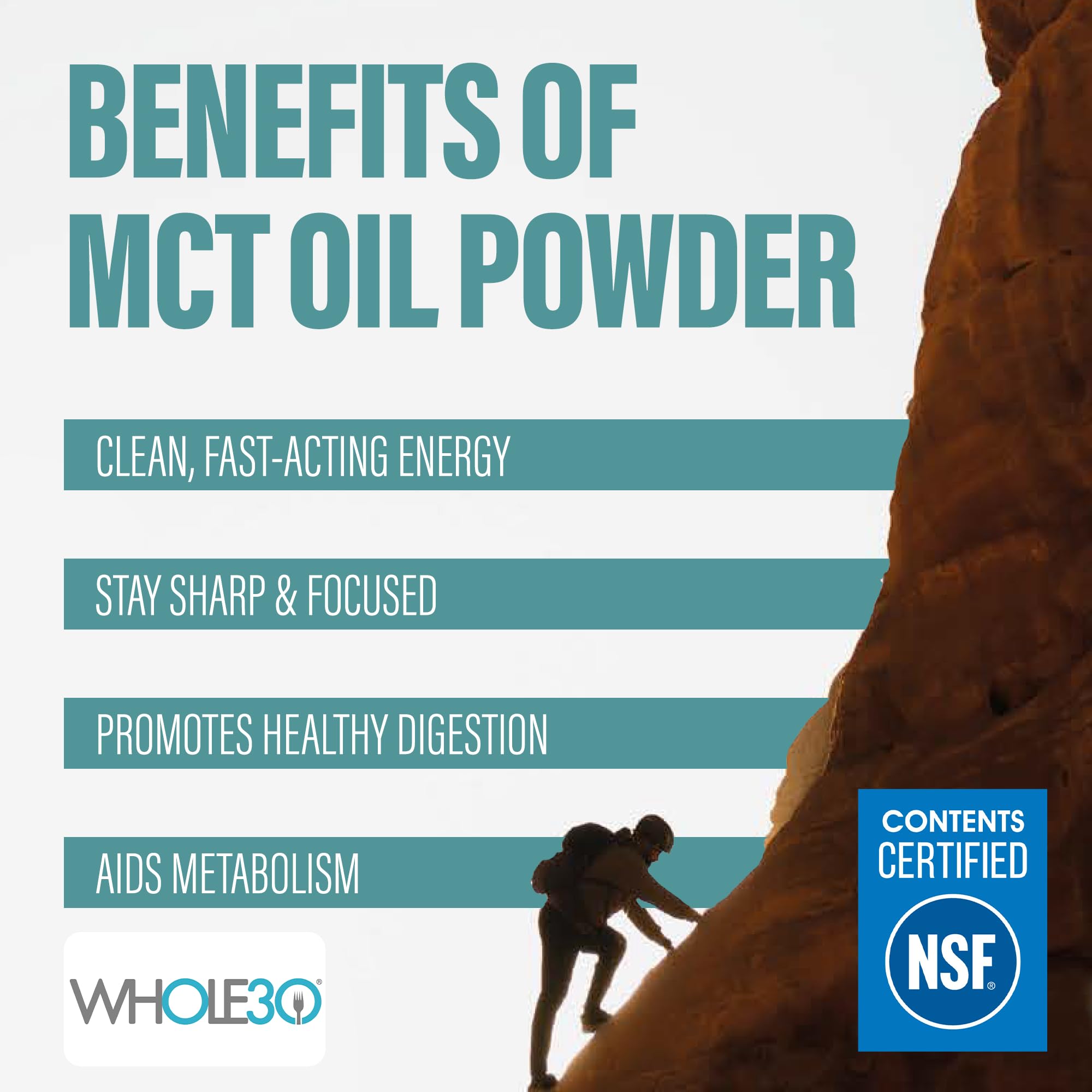 BUBS Naturals café cremoso con MCT Powder para energía limpia