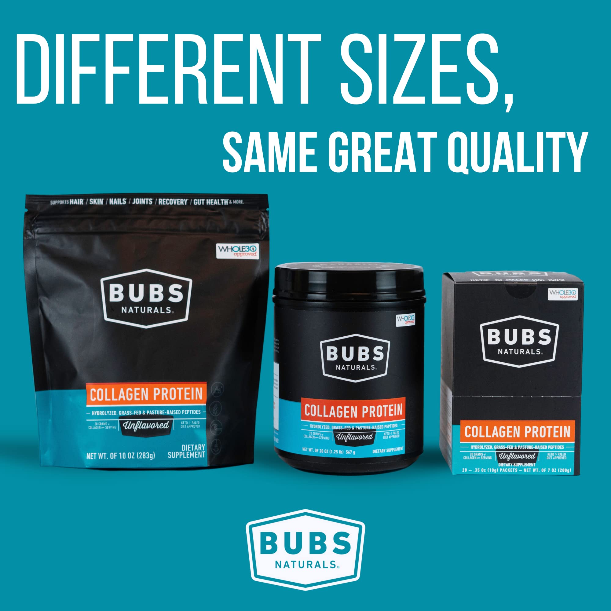 BUBS Naturals en mesa de desayuno para integrar al estilo de vida