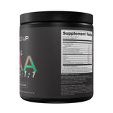 Bucked Up etiqueta de ingredientes transparente para verificar proporciones y pureza
