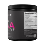 Vaso con Bucked Up BCAA mezclado, hidratación sabrosa para entrenar