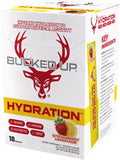 Bucked Up en gimnasio demostrando hidratación práctica durante ejercicio