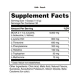 Bucked Up etiqueta y lista de ingredientes, garantiza calidad y pruebas de laboratorio