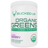 Bucked Up envase frontal mostrando sabor Mixed Berry y beneficio práctico