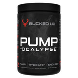Bucked Up bote frontal mostrando diseño y beneficios para el pump
