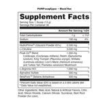 Bucked Up polvo rojo textura cercana para mezclar y disolver rápidamente