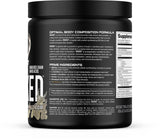 Bucked Up etiqueta de ingredientes con cantidades visibles y transparencia