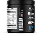 Bucked Up Woke etiqueta con ingredientes visible y beneficios funcionales