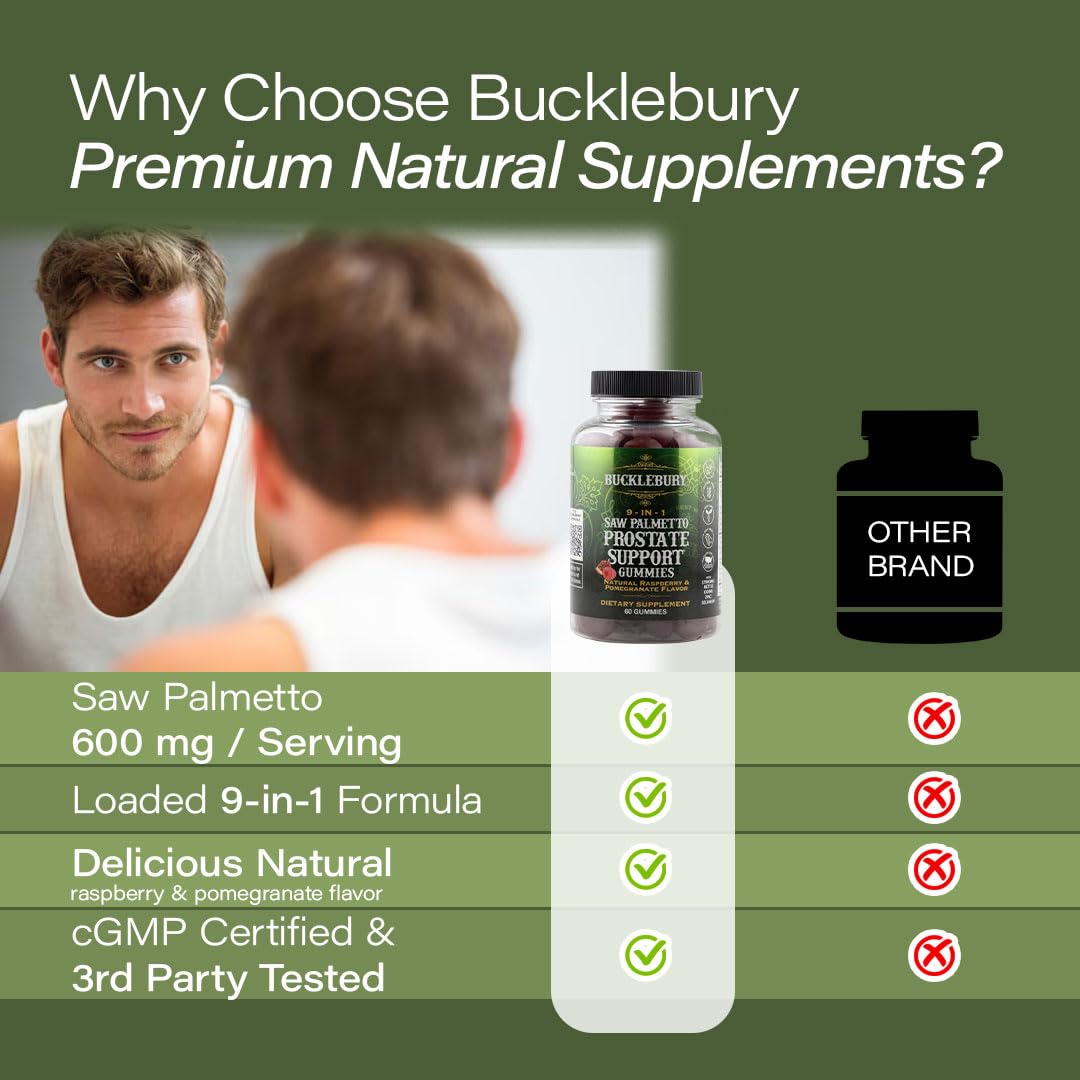BUCKLEBURY etiqueta de ingredientes legible, muestra la fórmula 9-en-1