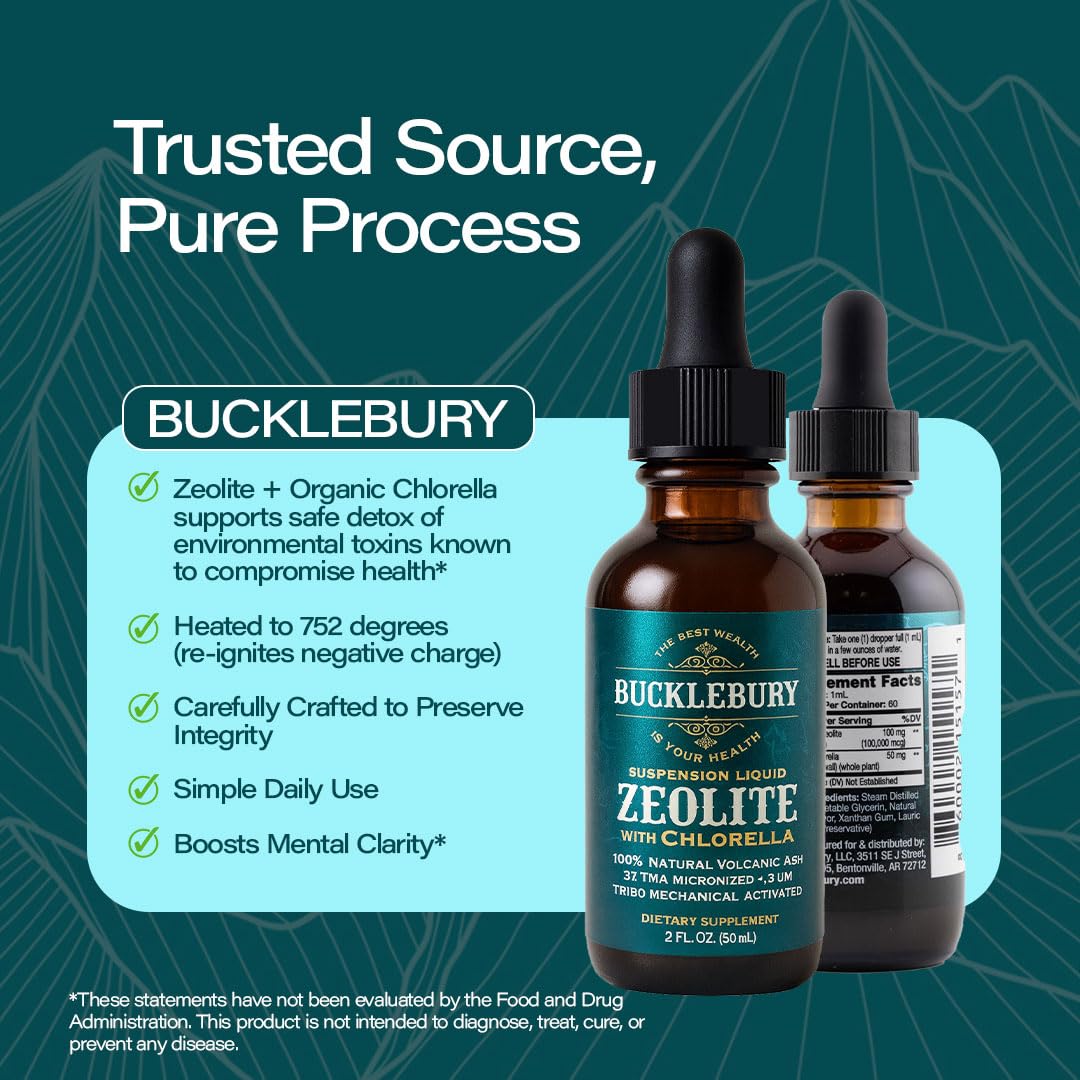 BUCKLEBURY medición de dosis, formato práctico y dosificable