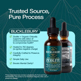 BUCKLEBURY medición de dosis, formato práctico y dosificable