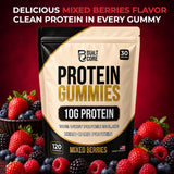BuiltCore etiqueta de ingredientes destacando whey isolate y calidad GMP