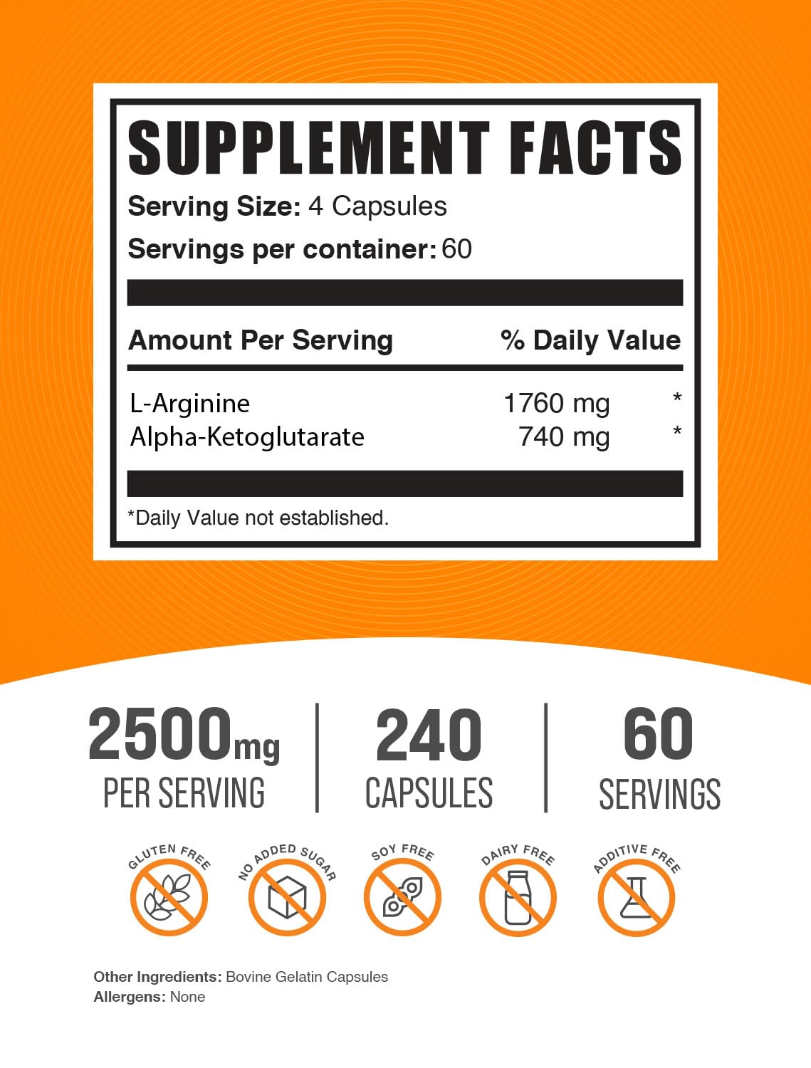 BulkSupplements cápsula detalle que revela superficie y facilidad de ingestión
