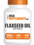 BulkSupplements frasco frontal mostrando 240 cápsulas y etiqueta clara