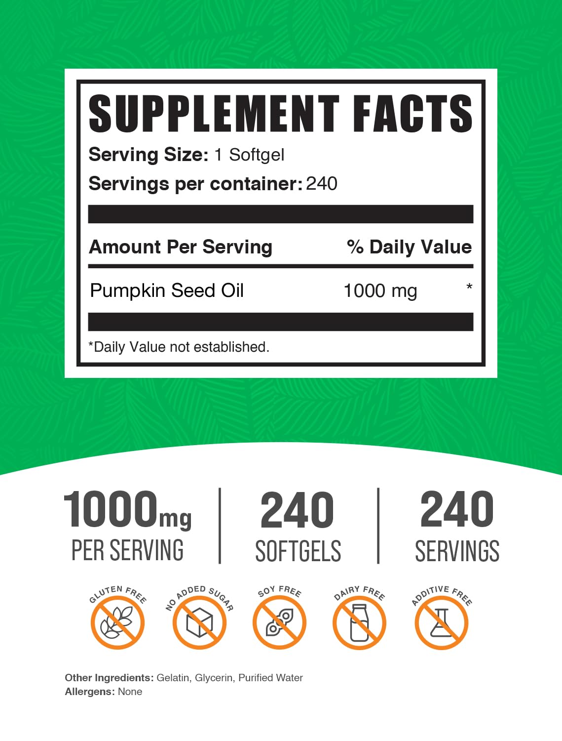 BulkSupplements primer plano de una softgel mostrando textura translúcida y fácil de tragar