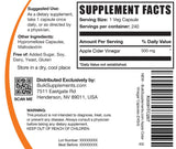 BulkSupplements primer plano de una cápsula ACV mostrando textura y acabado limpio