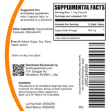 BulkSupplements cápsulas ACV junto a una libreta de rutina matinal, comodidad diaria