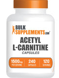 BulkSupplements vista frontal del envase que muestra tranquilidad y claridad