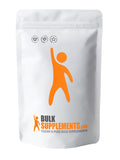 BulkSupplements polvo junto a objeto de escala, tamaño del envase visible
