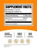 BulkSupplements primer plano de cápsula abierta para ver contenido fino