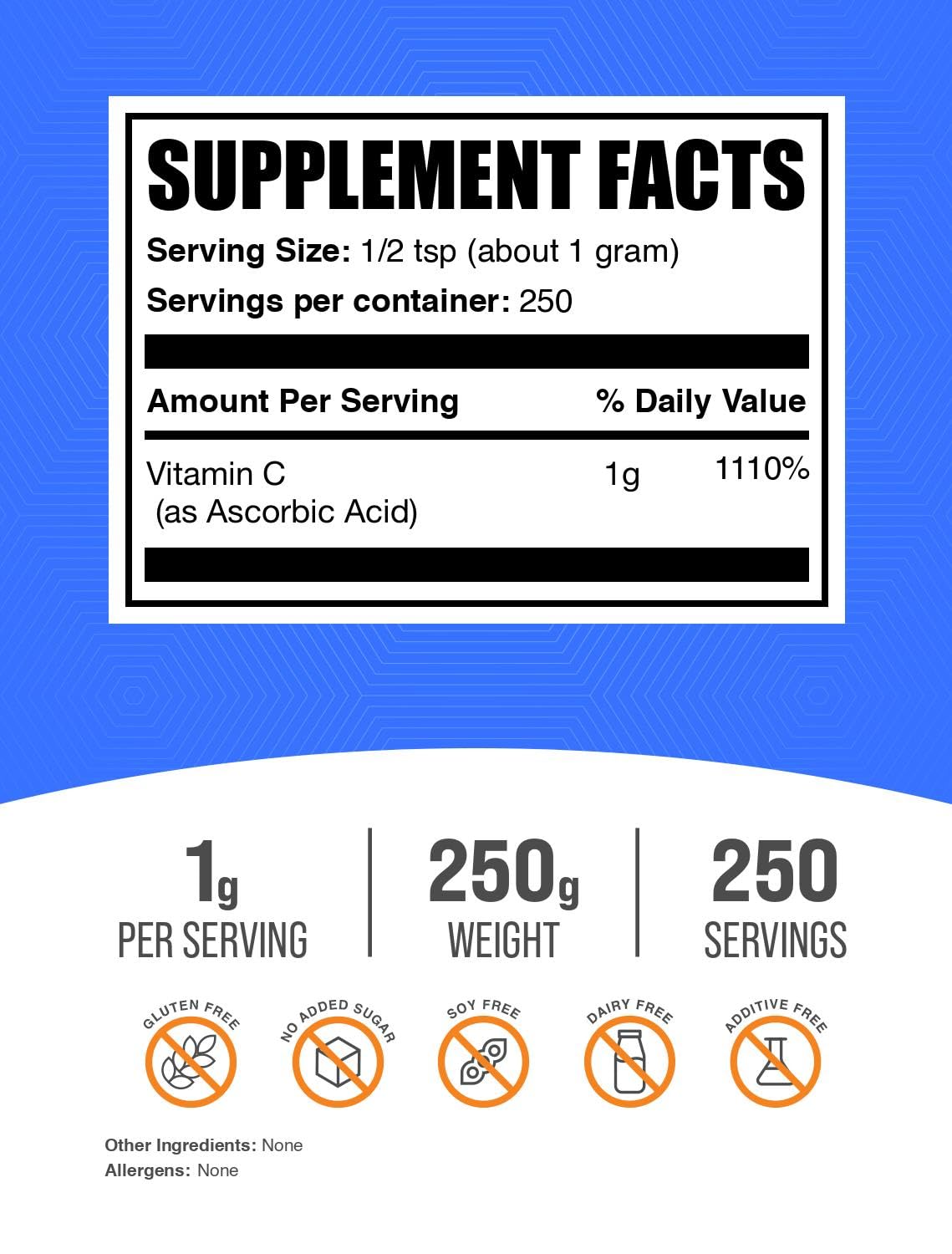 BulkSupplements polvo blanco textura fina, disolución rápida