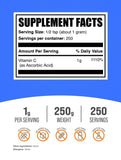 BulkSupplements polvo blanco textura fina, disolución rápida