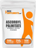 BulkSupplements envase frontal del polvo mostrando tamaño y dosificación