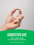 BulkSupplements cápsula de Astragalus en mano, ideal para uso diario y viaje