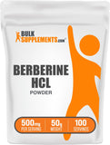 BulkSupplements envase frontal del producto mostrando marca y formato, fácil identificación