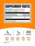 BulkSupplements detalle de polvo fino, textura fácil de mezclar