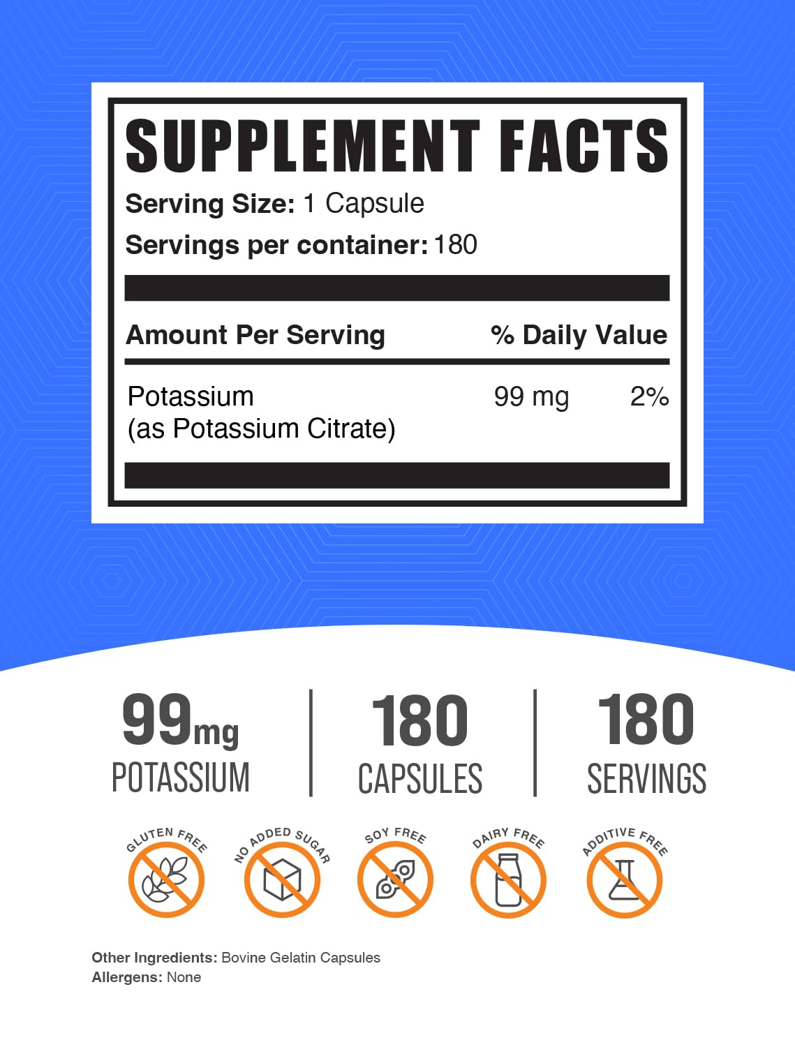 BulkSupplements primer plano de cápsula destacando textura y pureza