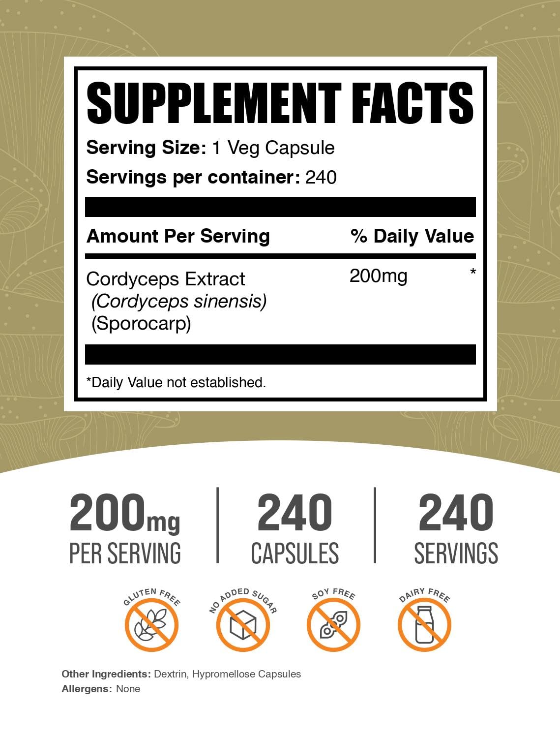 BulkSupplements close-up de cápsula vegetal que muestra textura y calidad