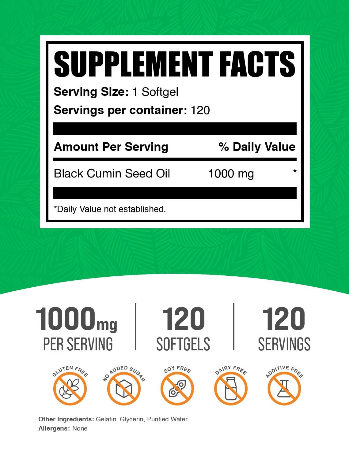 BulkSupplements detalle de la cápsula blanda para apreciar textura y color
