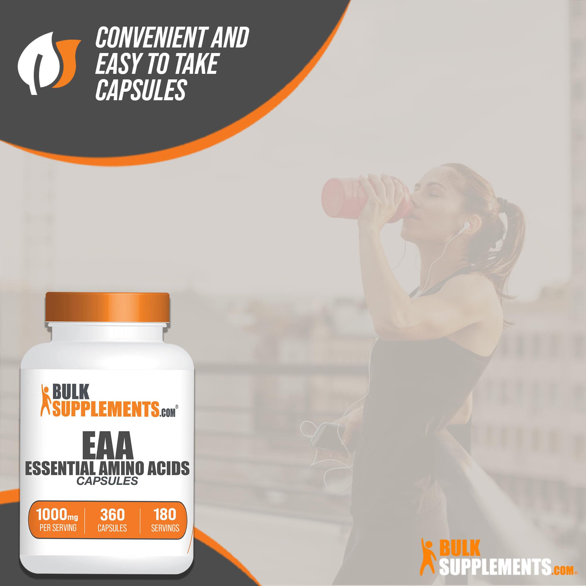 BulkSupplements cápsulas dentro del bote abiertas para visualización del contenido