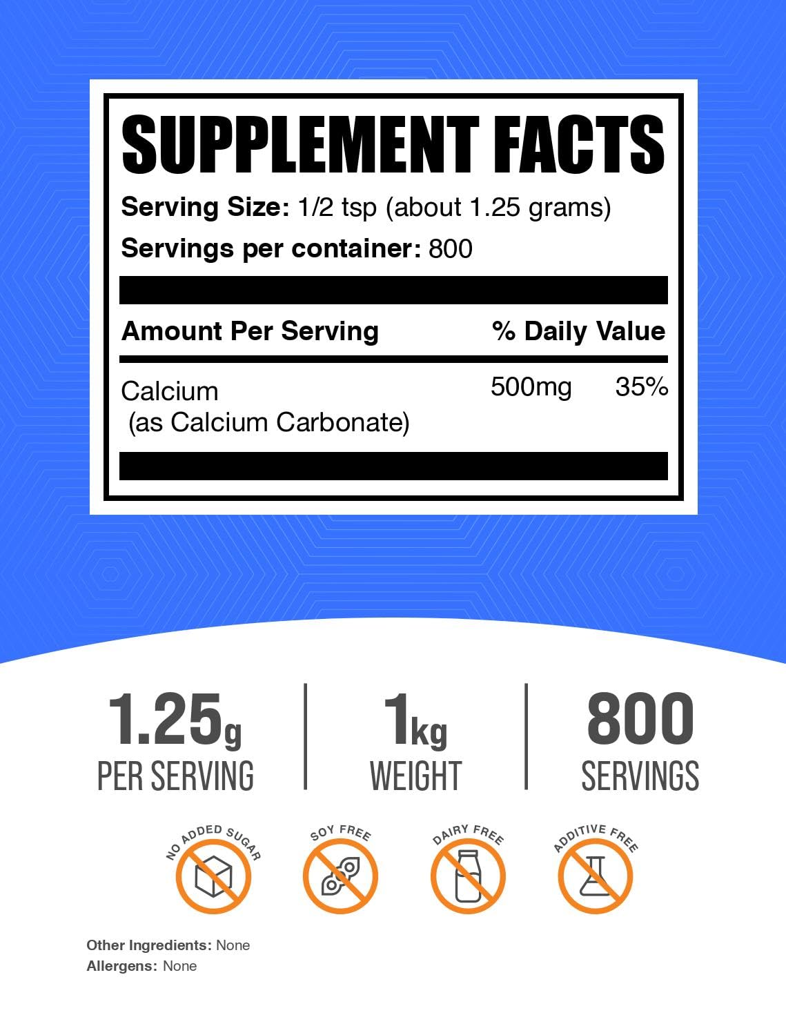 BulkSupplements primer plano de textura del polvo que facilita mezcla y dosificación