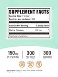 BulkSupplements primer plano de una softgel translucida destacando comodidad al tragar
