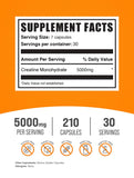 BulkSupplements cápsulas vista cercana enfatizando pureza y micronizado