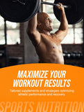 BulkSupplements creatina mezclada en vaso, uso práctico antes o después del ejercicio