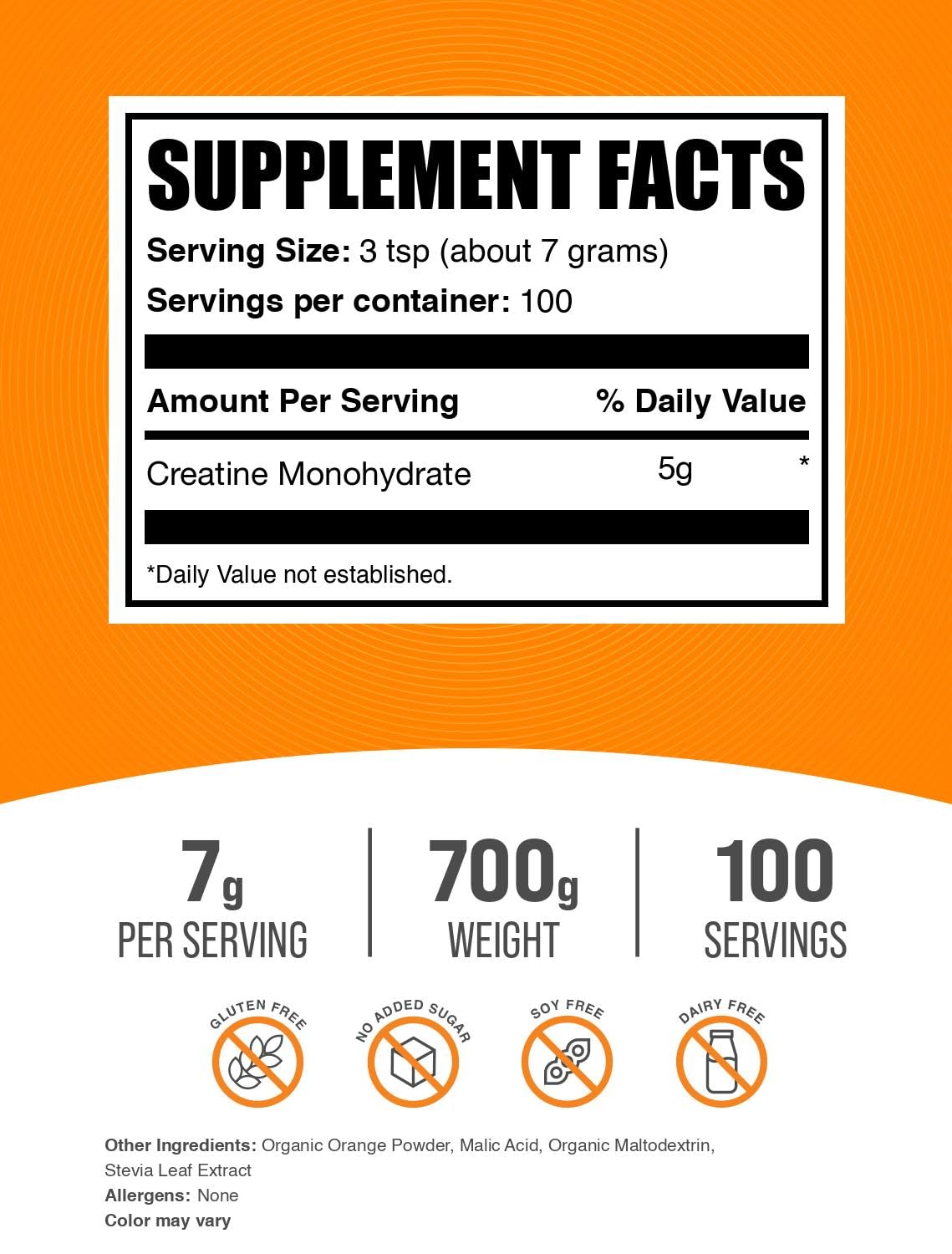 Detalle de polvo micronizado BulkSupplements mostrando textura fina y fácil disolución
