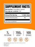BulkSupplements polvo micronizado detalle de textura, disolución más fácil