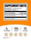 BulkSupplements textura micronizada del polvo que facilita mezcla rápida