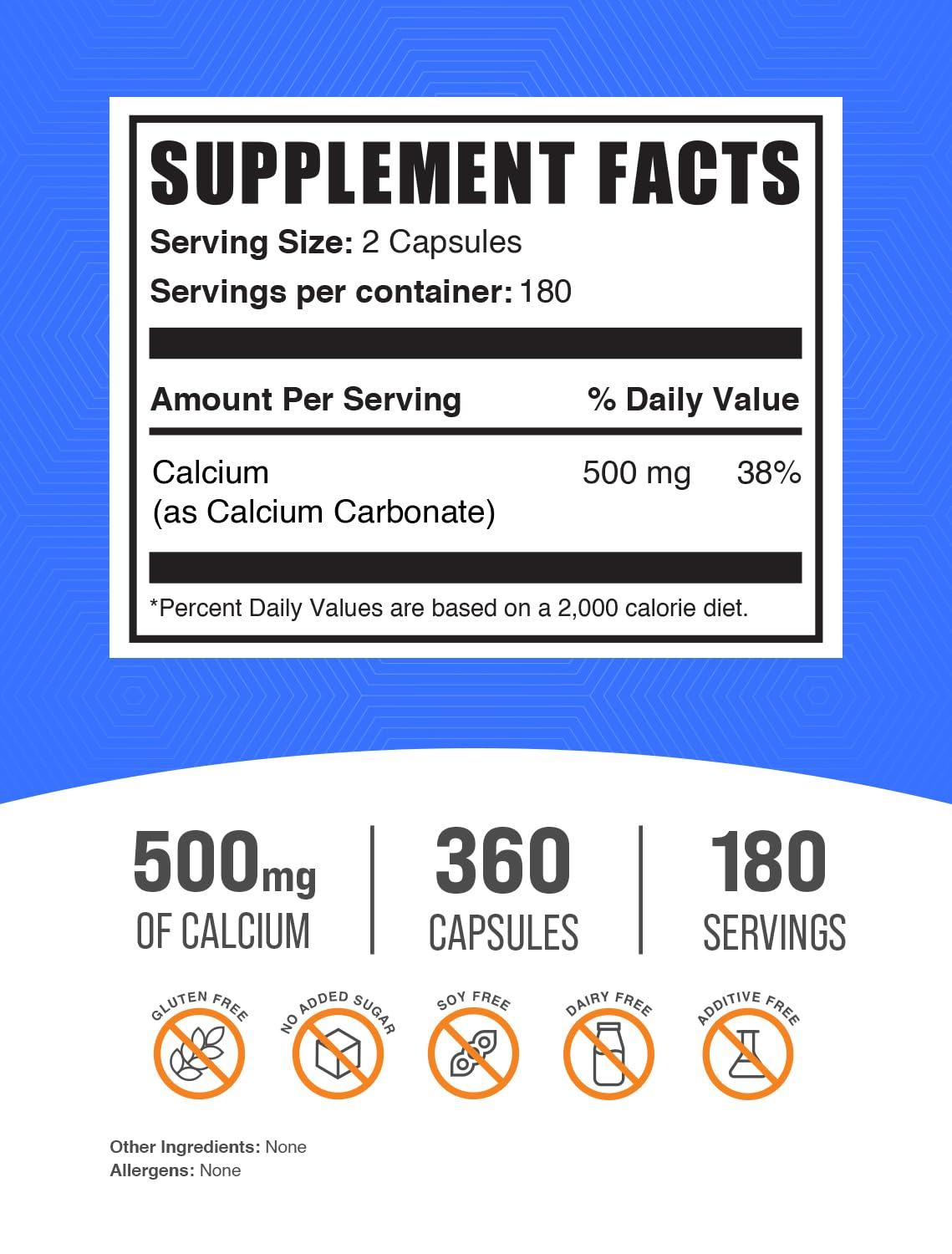 BulkSupplements primer plano de cápsula muestra textura y forma fácil de tragar